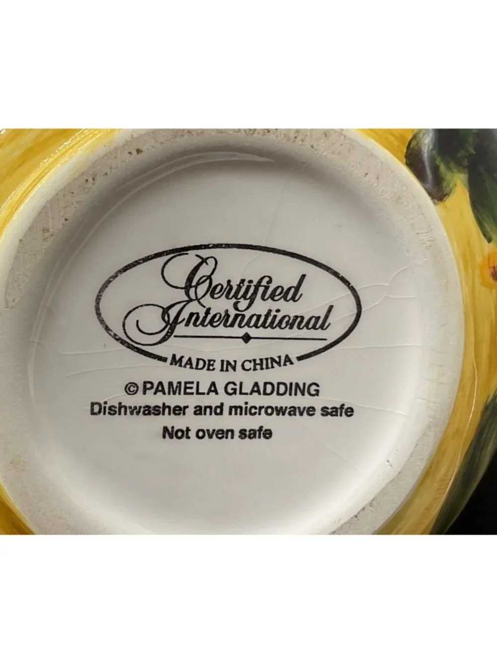 Garlic Keeper Oil Bottle Serving Tray Pamela Gladding Certified International